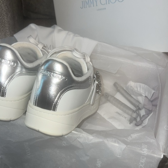 Authentic Jimmy Choo OSAKA lace up sneakers size 36 - Picture 7 of 11